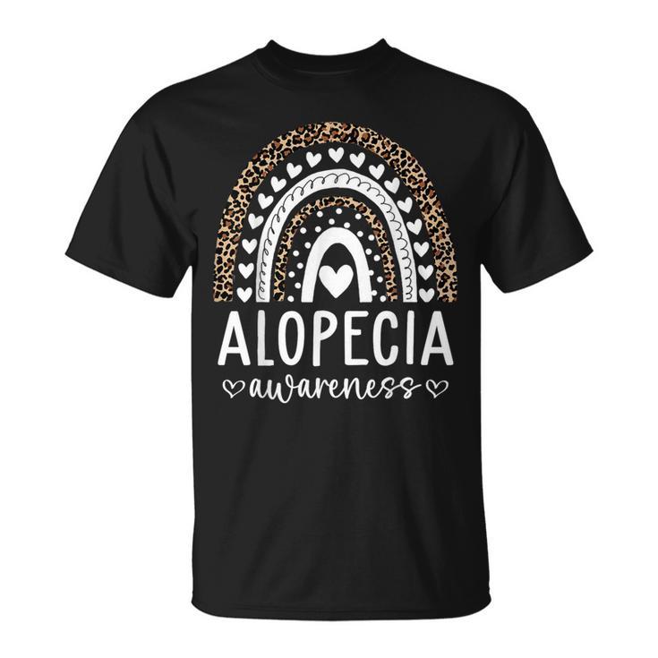 In September We Wear Blue Alopecia Areata Awareness Month T-Shirt