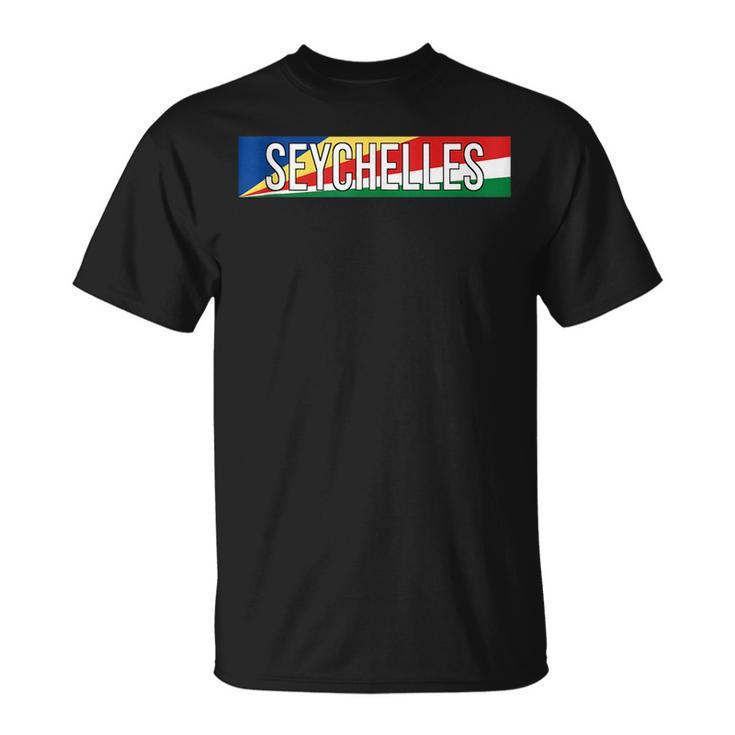 Seychelles Flag Victoria Seychellois Pride  Unisex T-Shirt