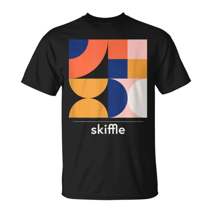 Skiffle Vintage Jazz Music Band Minimal T-Shirt