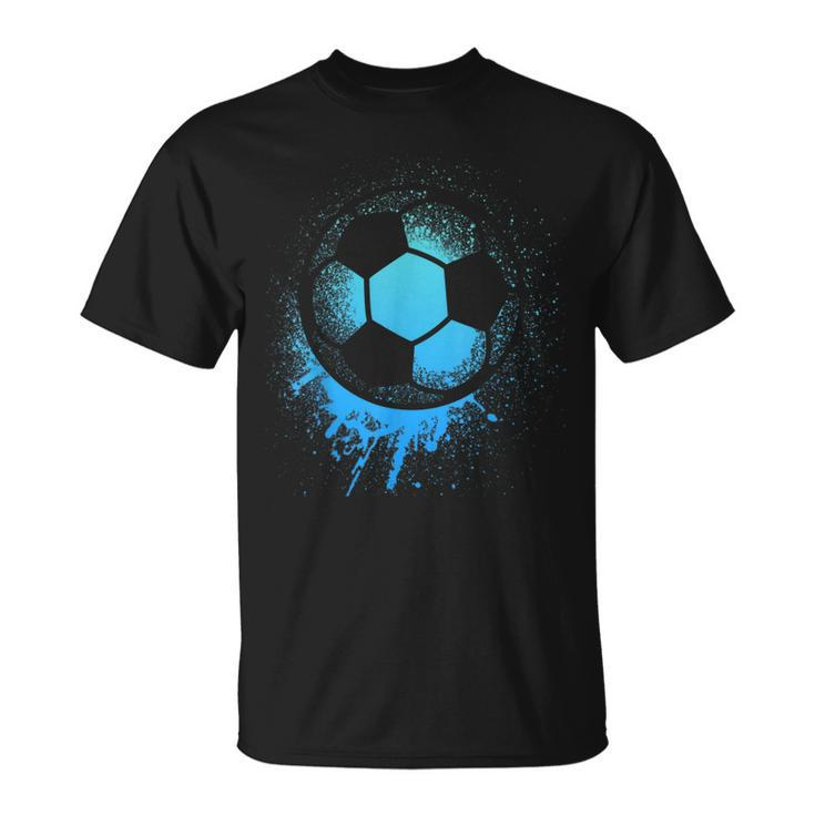 Soccer Player Sports Boys Soccer Ball For Kid T-shirt