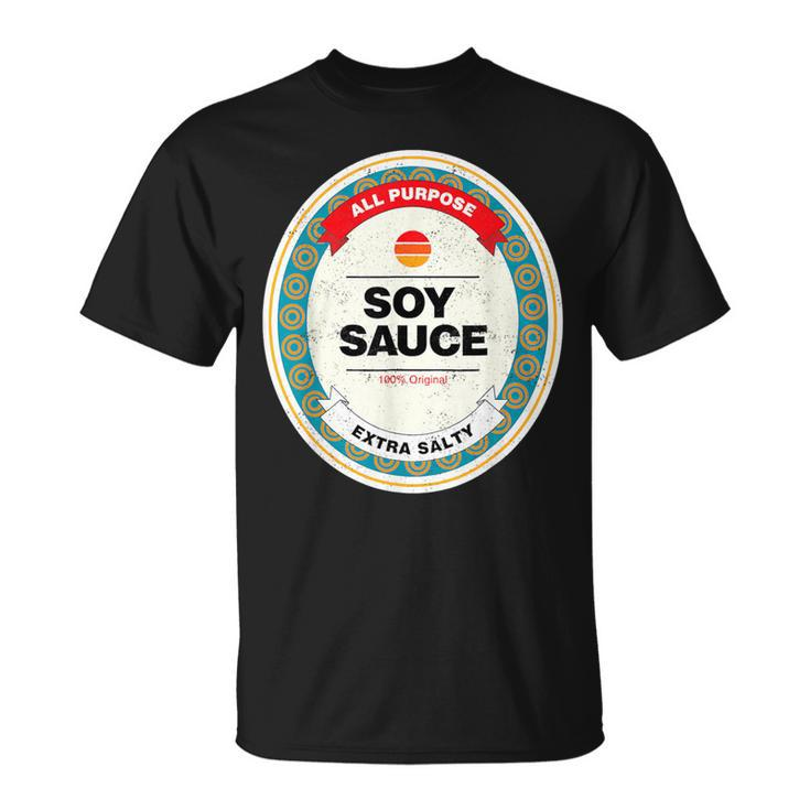 Soy Sauce Easy Halloween Costume Matching Group Couples T-Shirt