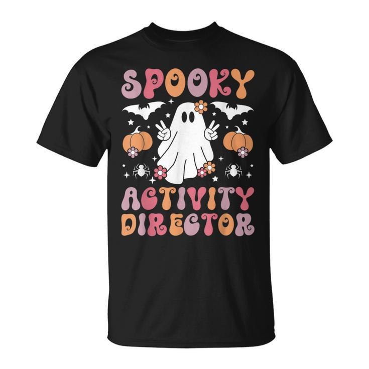 Spooky Activity Director Halloween Activity Coordinator T-Shirt
