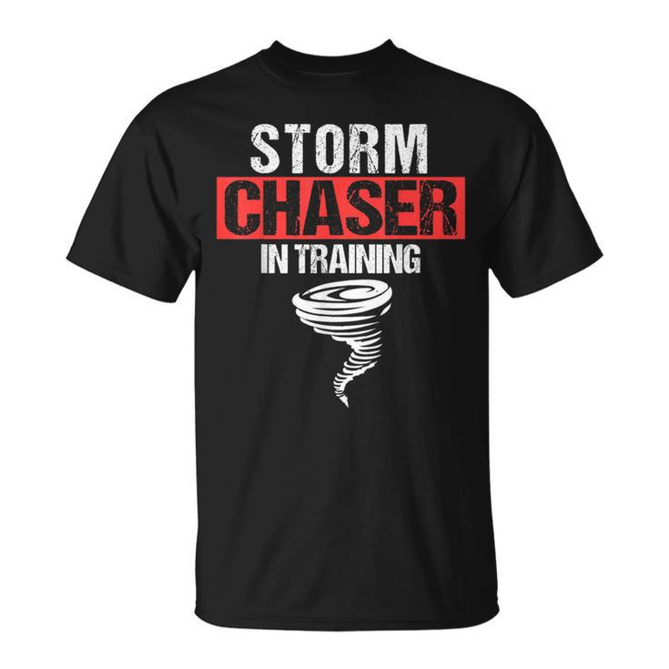 Storm Chaser In Training Meteorologist Weather Chaser T-Shirt
