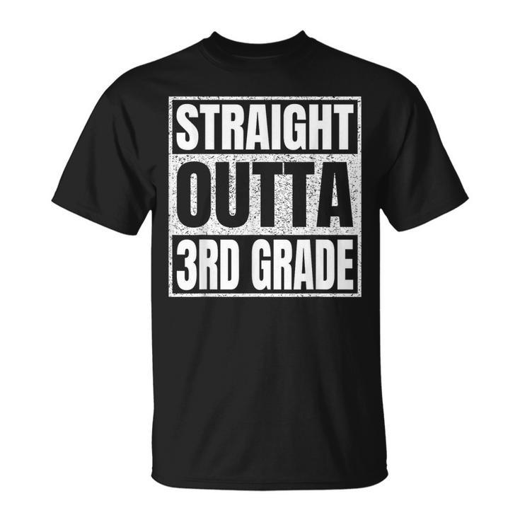 Straight Outta 3Rd Grade School Graduation Class Of 2023  Unisex T-Shirt