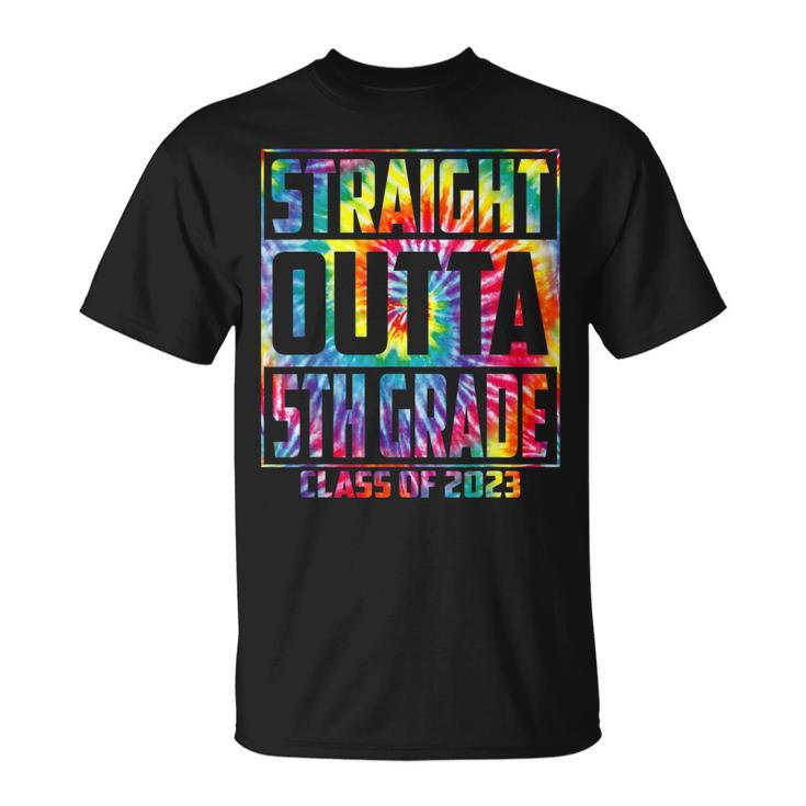 Straight Outta 5Th Grade Class 2023 Fifth Grade Graduation Unisex T-Shirt