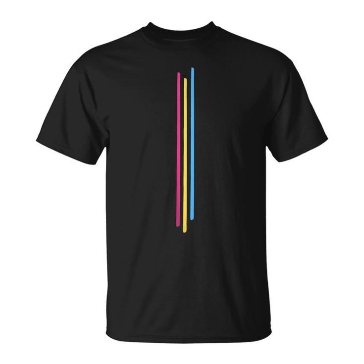 Subtle Pansexual Pride Pan Flag Pride Month  Unisex T-Shirt