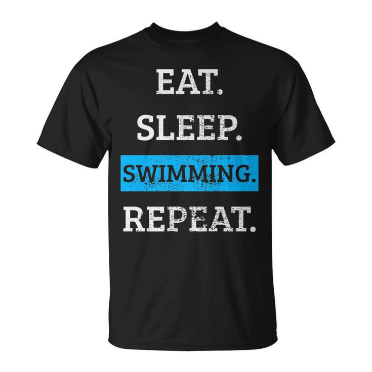 Swimming Swimmer Swim Vintage Gift Swimming Funny Gifts Unisex T-Shirt