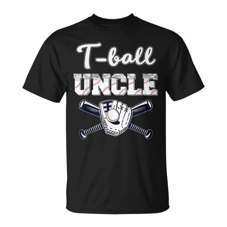 T-Ball  Ball Uncle Baseball Dad Game Day Fathers Day  Unisex T-Shirt