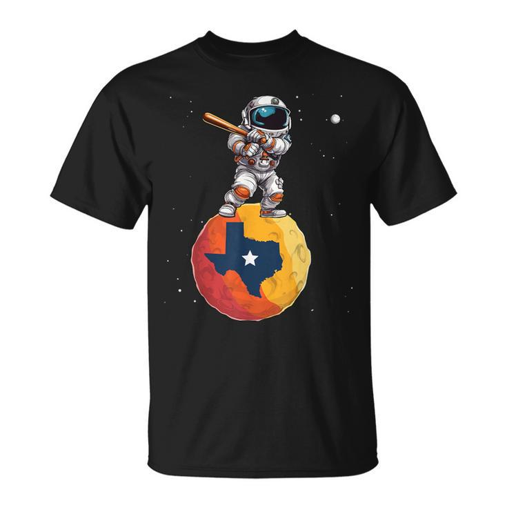 Texas 1965 Houston City Space Dabbing Astronaut T-Shirt