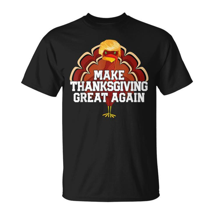 Make Thanksgiving Great Again Turkey 2024 T-Shirt