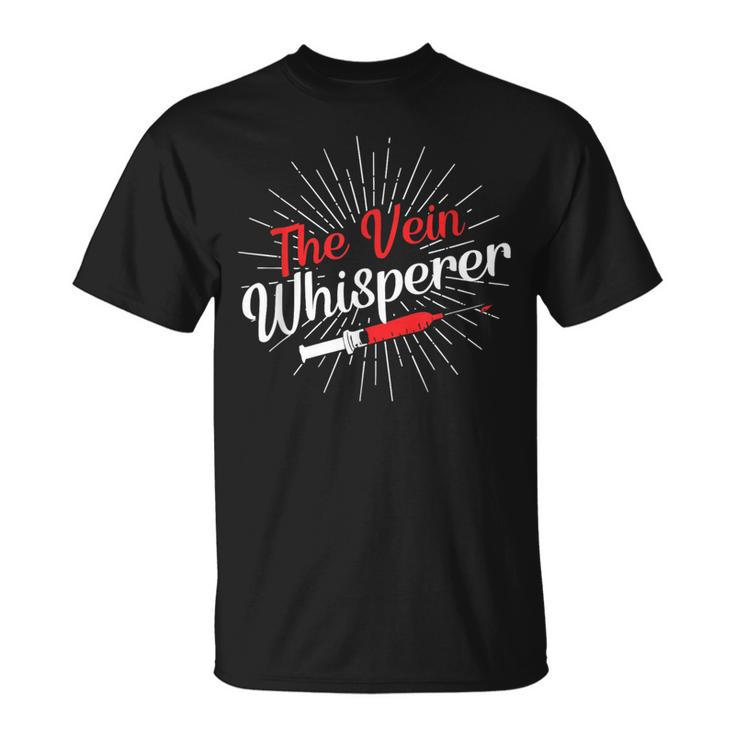 The Vein Whisperer | Phlebotomy Technician | Phlebotomist  Unisex T-Shirt