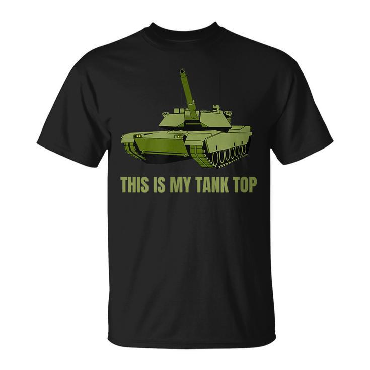 This Is My  Army Military Vehicle Funny  Unisex T-Shirt