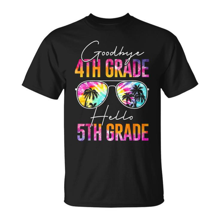 Tie Dye Goodbye 4Th Grade Graduation Hello 5Th Grade  Unisex T-Shirt