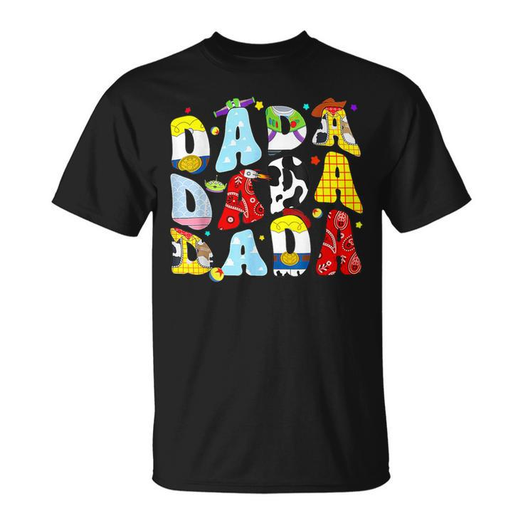 Toy Story Dada Boy Dad Fathers Day For Mens T-Shirt