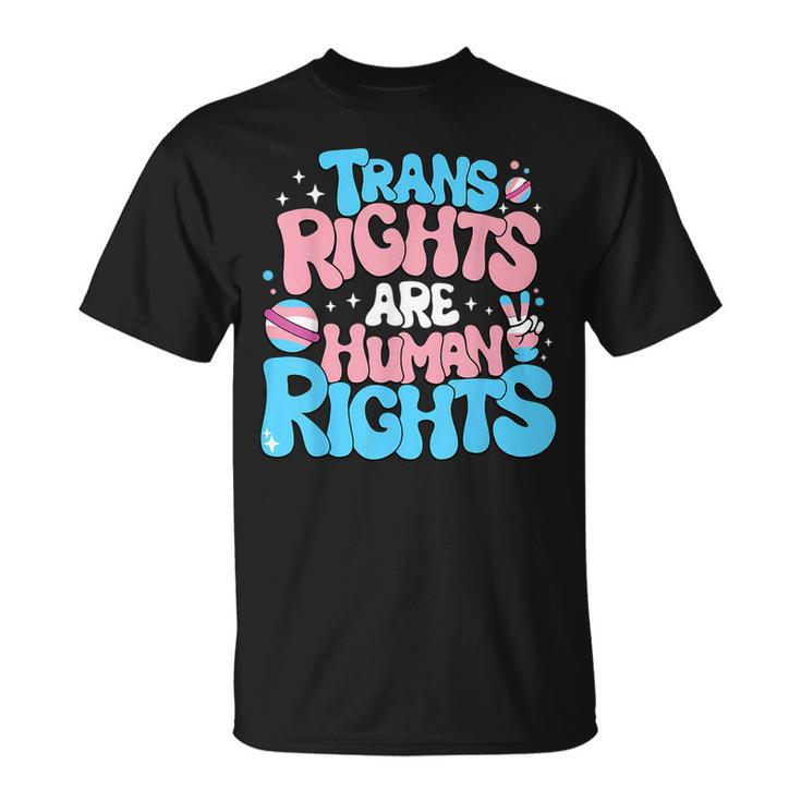 Trans Rights Are Human Rights Lgbtq Pride Transgender  Unisex T-Shirt