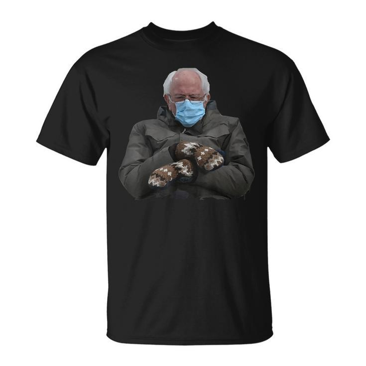 Trendy Bernie Sanders Mittens Meme Gift  Unisex T-Shirt