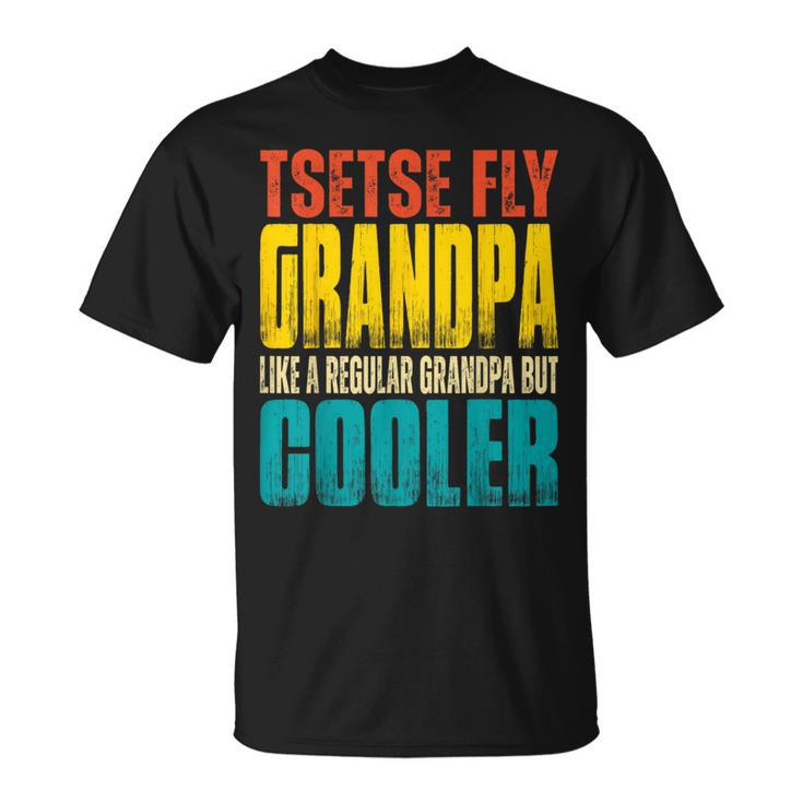 Tsetse Fly Grandpa Like A Regular Grandpa But Cooler T-Shirt