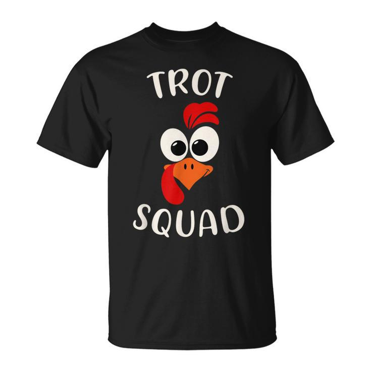 Turkey Trot Squad Thanksgiving Day Running Costume T-Shirt