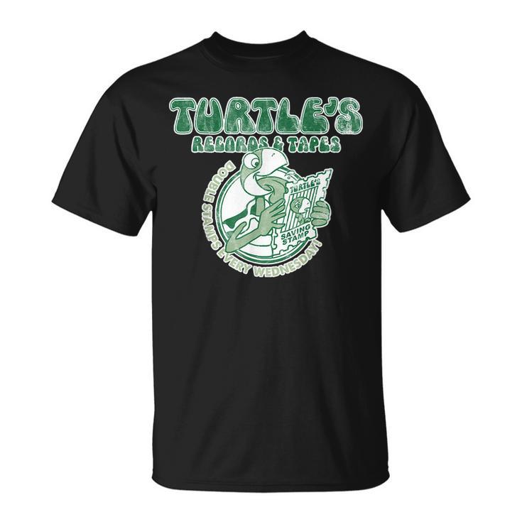Turtles Records And Tapes T-Shirt