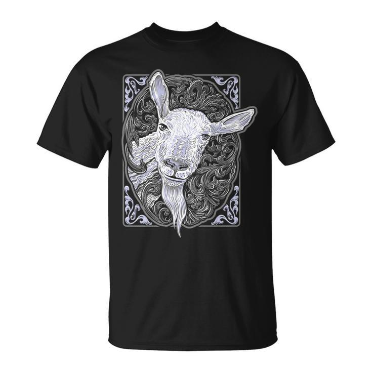 Ty Meiers Happy Goat Gifts For Goat Lovers Funny Gifts Unisex T-Shirt