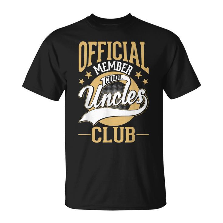 Uncle Fathers Day Official Member Cool Uncles Club Gift For Mens Unisex ...