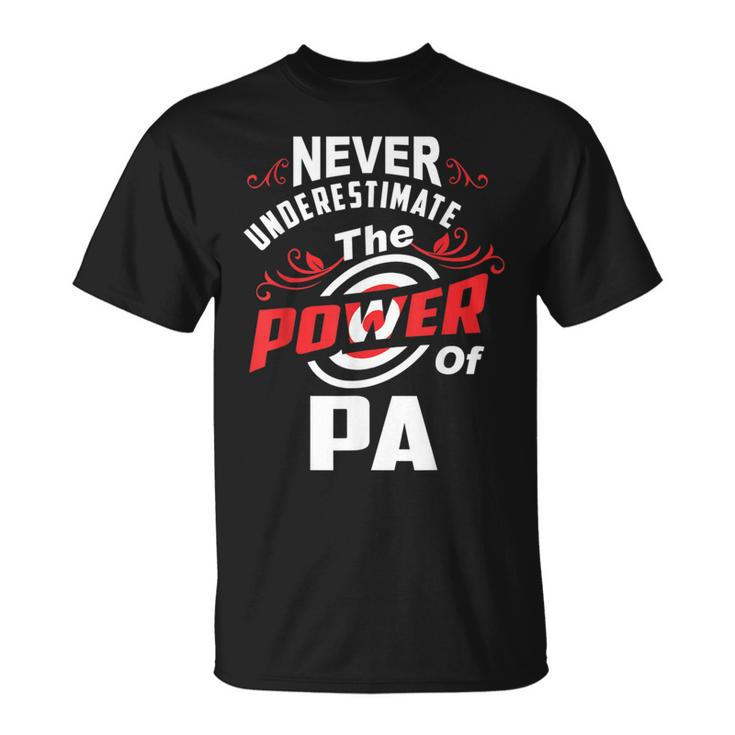 Never Underestimate The Power Of Pa T T-Shirt