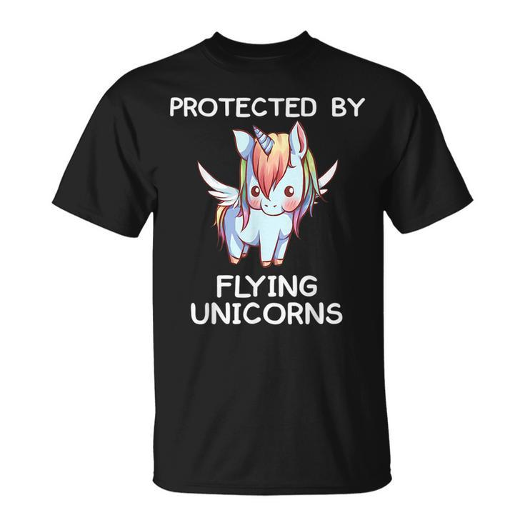 Unicorn Halloween Dont Make Me Get My Flying Monkeys Witch  Unisex T-Shirt
