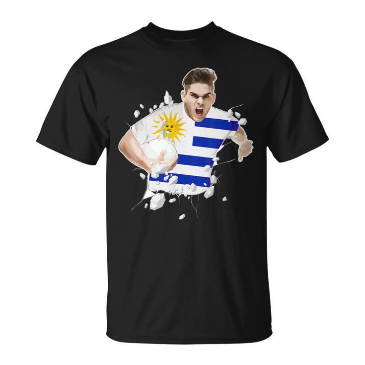 Uruguay Rugby Jersey  Players Clothing Urugu Unisex T-Shirt
