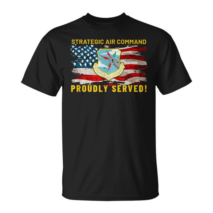 Us Air Force Veterans Strategic Air Command Sac Veterans  Unisex T-Shirt
