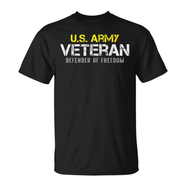 US Army Proud Army Veteran Vintage T-Shirt