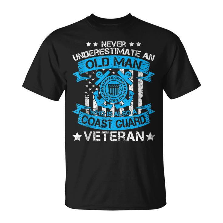 Us Coast Guard Veteran Day Uscg Gift For Mens Veteran Funny Gifts Unisex T-Shirt
