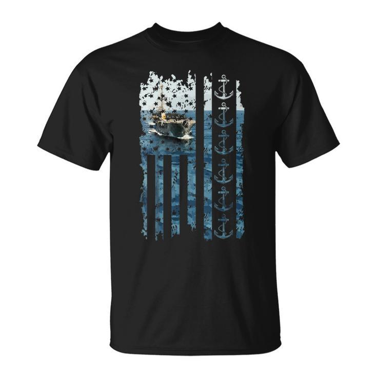 Us Navy Veteran  Veterans Day  Gift Fathers Day Unisex T-Shirt