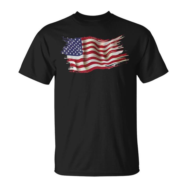 Usa Flag Patriotic 4Th Of July America Day Of Independence Patriotic Funny Gifts Unisex T-Shirt