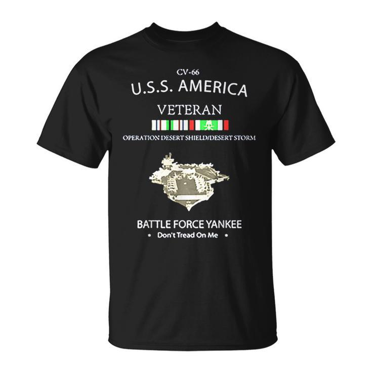 Uss America Desert Storm Veteran  Unisex T-Shirt