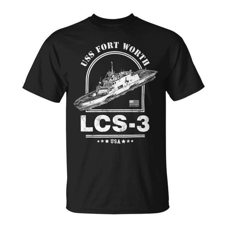 Uss Fort Worth Lcs-3 Unisex T-Shirt