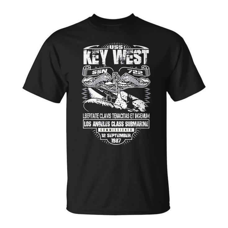 Uss Key West Ssn722  Unisex T-Shirt