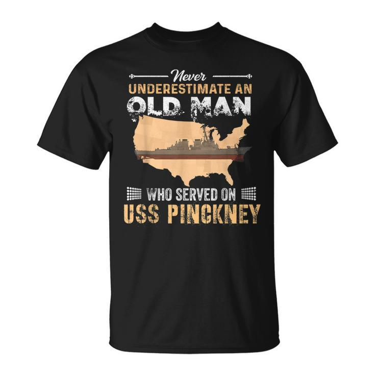Uss Pinckney Ddg-91 Destroyer T-Shirt