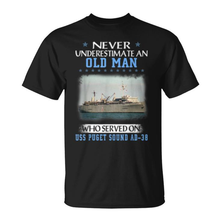 Uss Puget Sound Ad38   Unisex T-Shirt