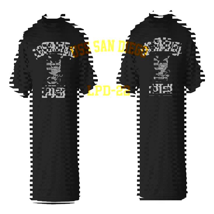 Uss San Diego Lpd22 Unisex T-Shirt