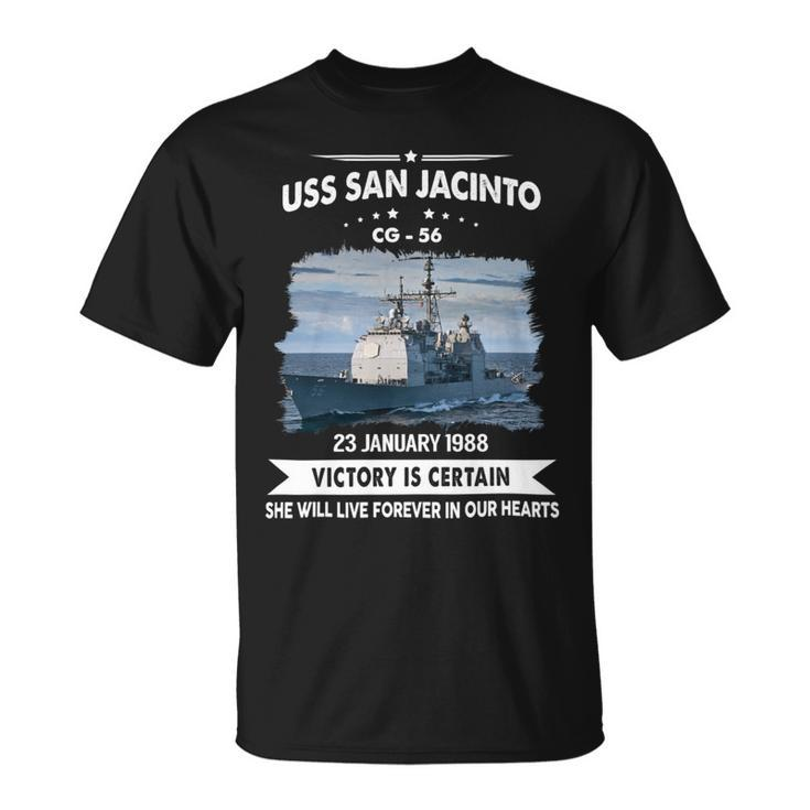 Uss San Jacinto Cg 56 Unisex T-Shirt