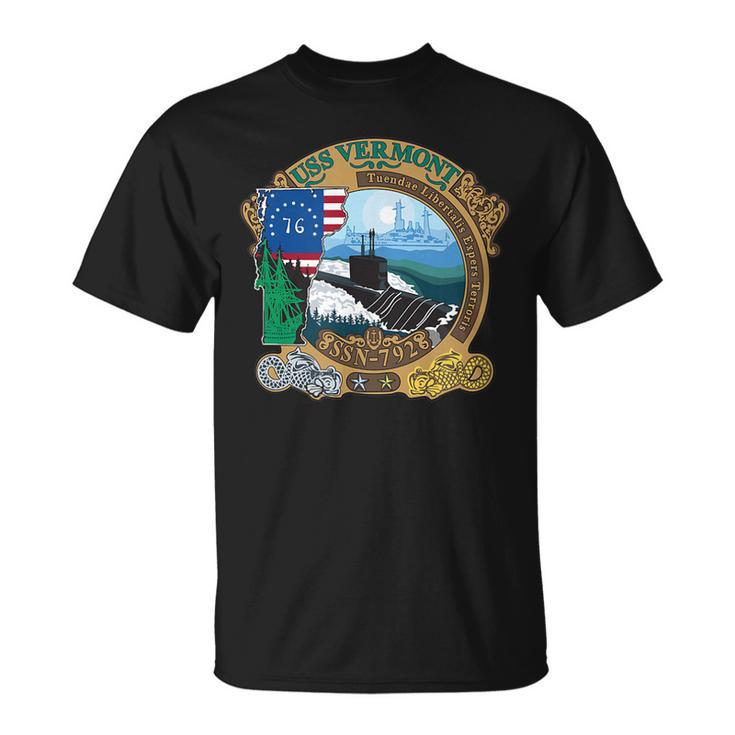 Uss Vermont Ssn792  Unisex T-Shirt