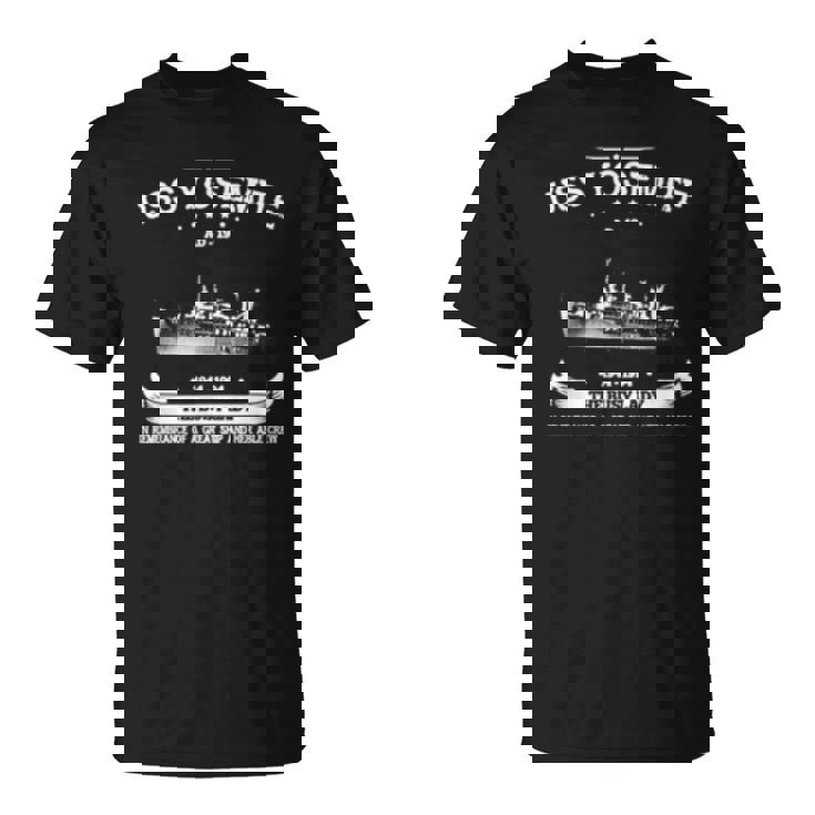 Uss Yosemite Ad-19 T-Shirt T-Shirt