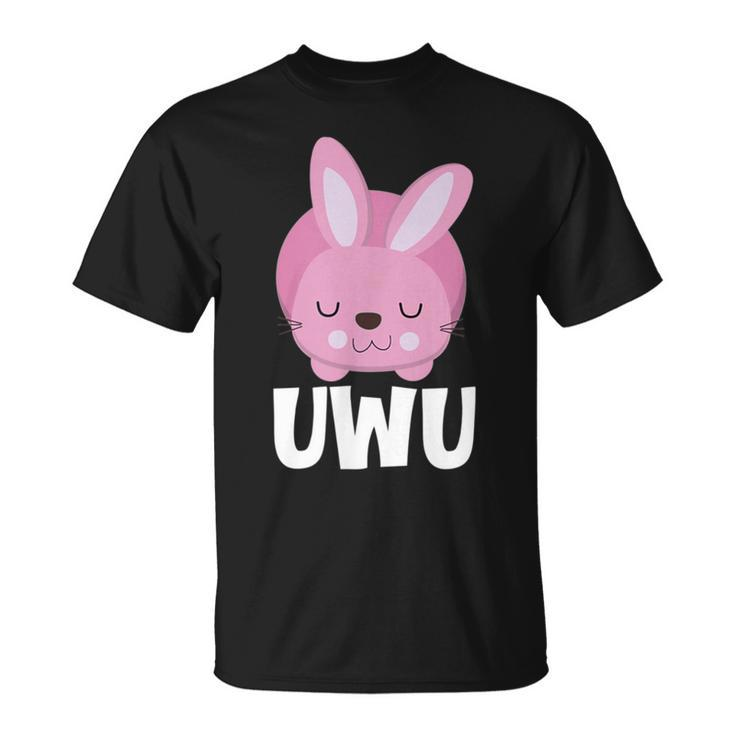 Uwu Kawaii Rabbit Cute T-Shirt