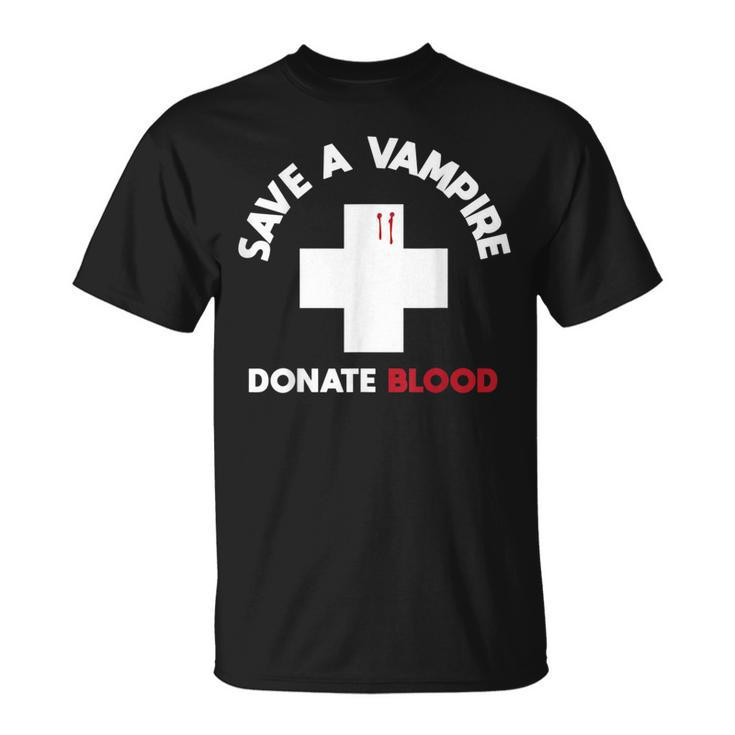 Vampire Bite Blood Bloody Humor Costume Funny Halloween Gift Halloween Funny Gifts Unisex T-Shirt