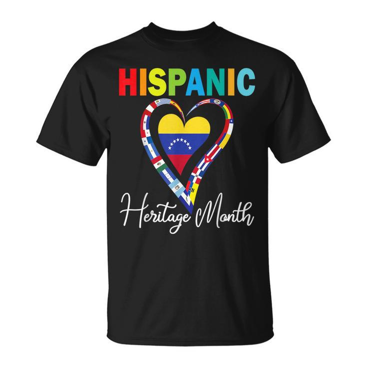 Venezuela Hispanic Heritage Month Venezuelan T-Shirt