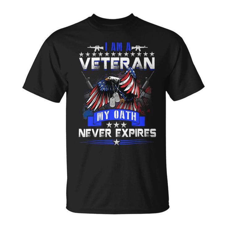 Veteran Vets USArmy Veteran For Veteran Day Gift Idea 1 Veterans Unisex T-Shirt