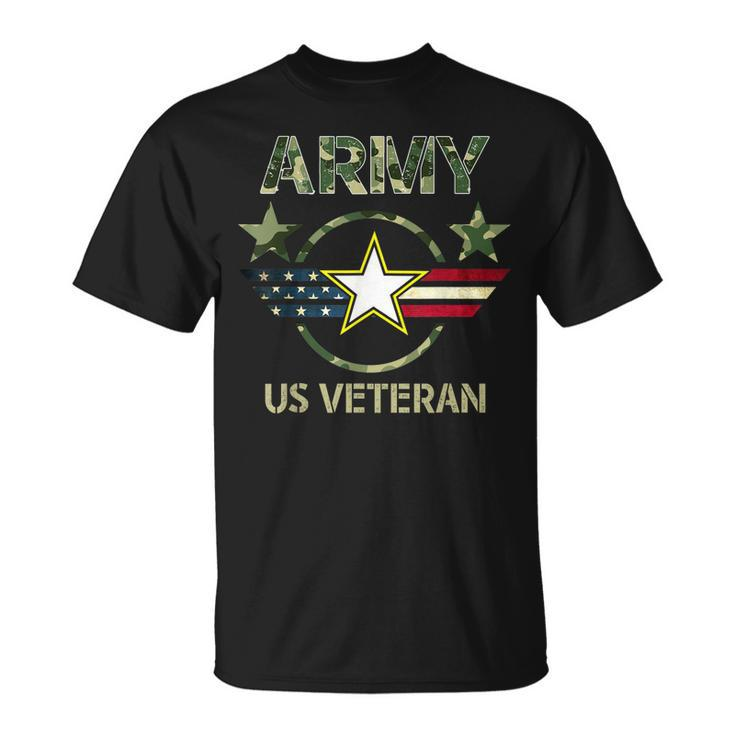 Veterans Day Us Army Veteran Military Army Soldiers Dad Gift  Unisex T-Shirt