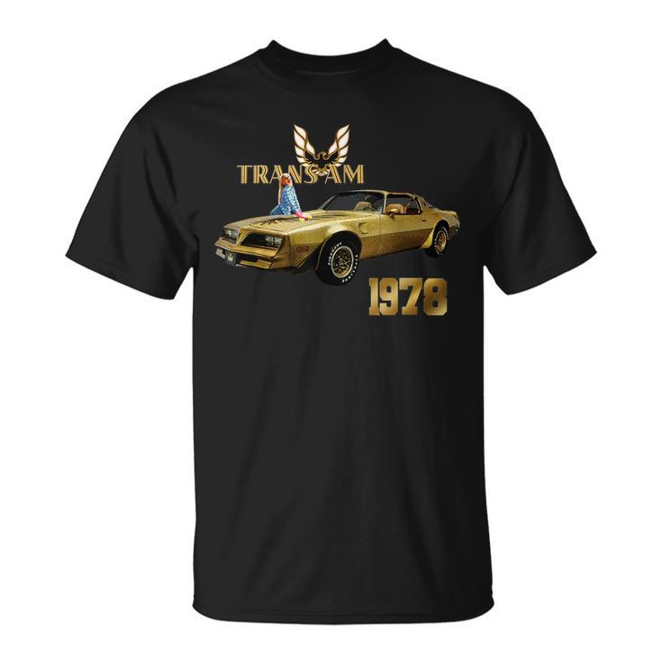 Vintage 1978 Trans Am Muscle Cars Classic Cars 1970S Unisex T-Shirt