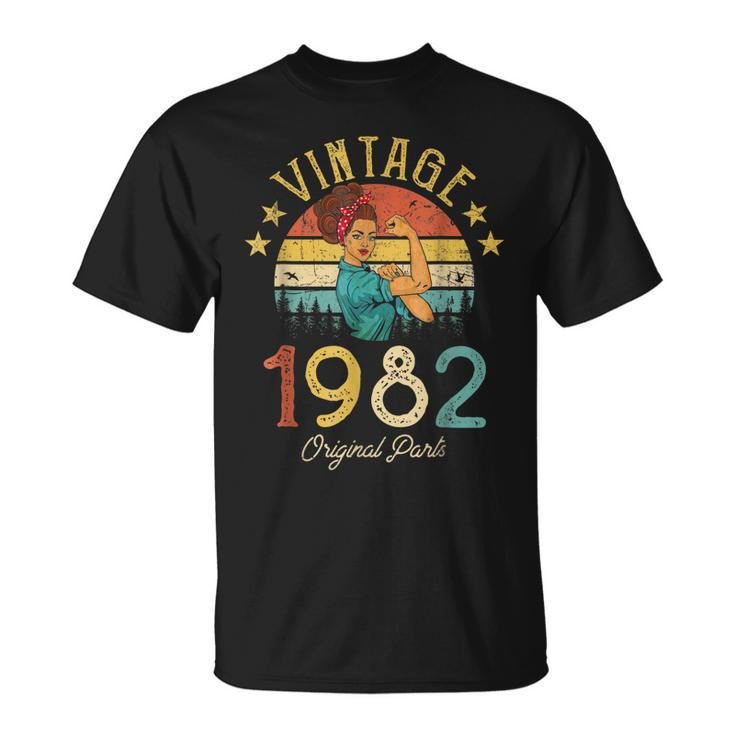 Vintage 1982 Made In 1982 41Th Birthday 41 Years Old Gift  Unisex T-Shirt