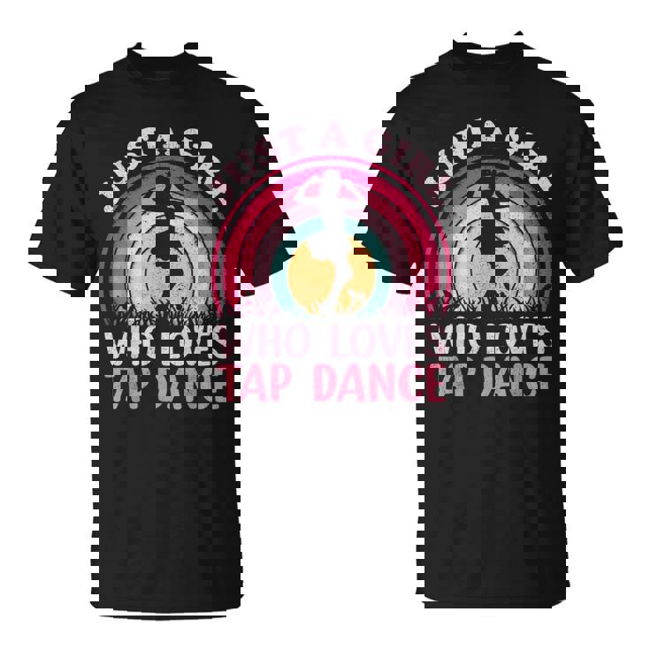 Vintage Tap Dance T-Shirt Dance Shirts For Girls Vintage Tap Dance T-Shirt Dance Shirts For Girls